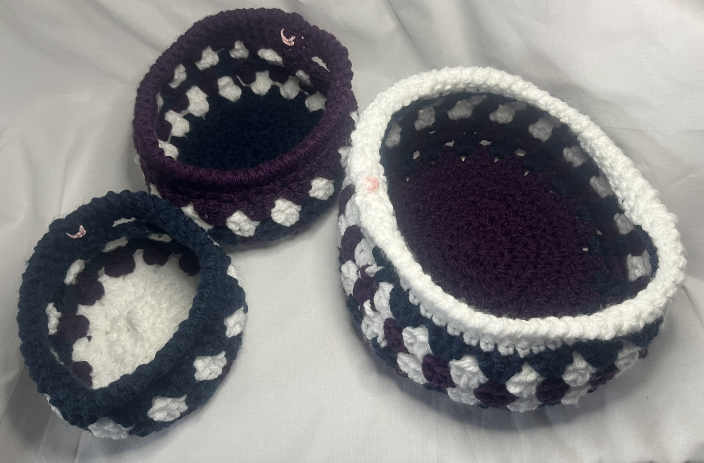 Nesting Set of Baskets, set of 3