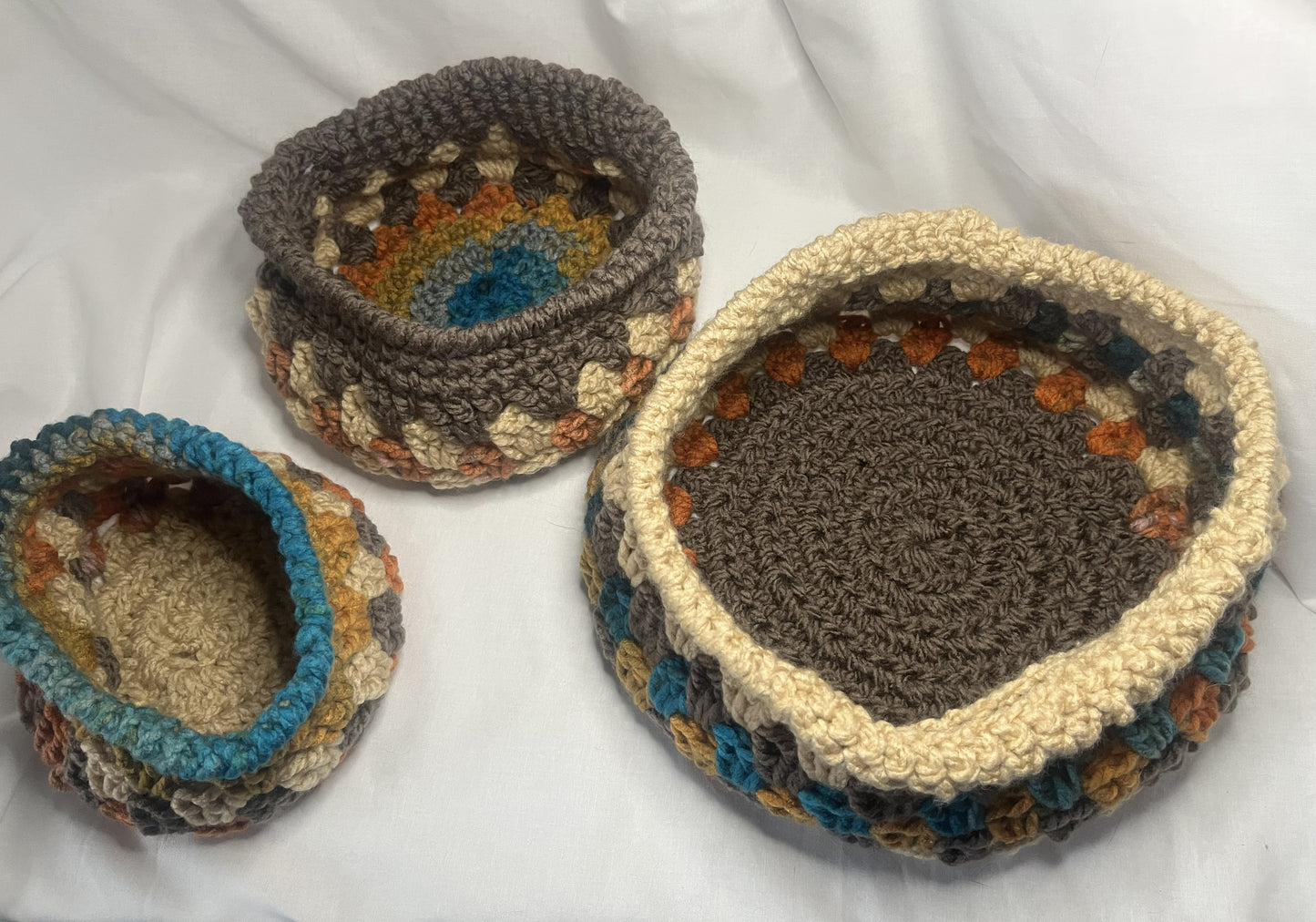 Nesting Set of Baskets, set of 3