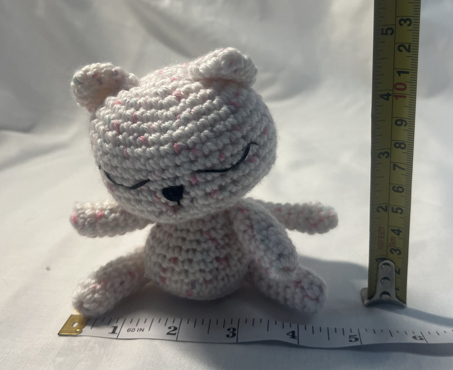 Crocheted Kitten Plushie