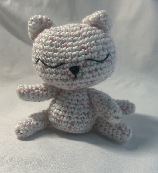 Crocheted Kitten Plushie
