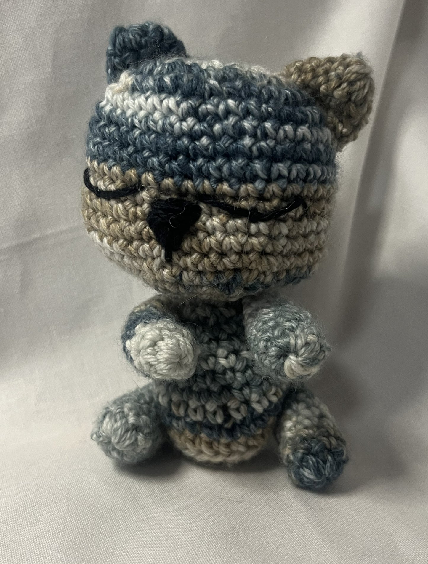 Crocheted Kitten Plushie